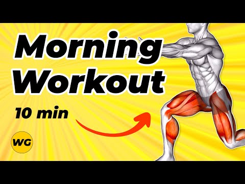 ⚠️ Morning Workout 10 Min For Man 🏆 Best Exercises To Do Every Morning at home 🎯100% 🚫 No equipment