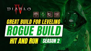 Diablo IV GREAT Rogue Build Leveling - Hit and Run build