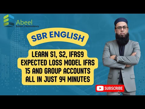 ACCA Strategic Business Reporting (SBR) | S1, S2, IFRS 9 | IFRS 15 | Group Accounts
