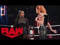 Bianca Belair Is Coming For Becky Lynch And The Raw Women S Title Raw Oct 25 2021