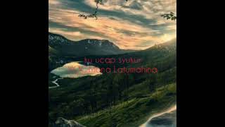 Download lagu ku ucap syukur VOC:Mona Latumahina mp3