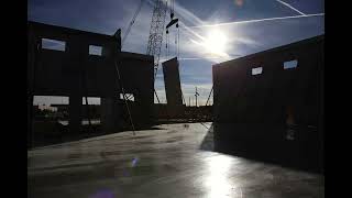 Construction of Warehouse Panel Video Installation in Reno, NV