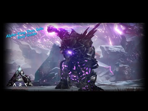 Ark Survival Evolved Extinction Alpha King Titan Solo Easy Guide!