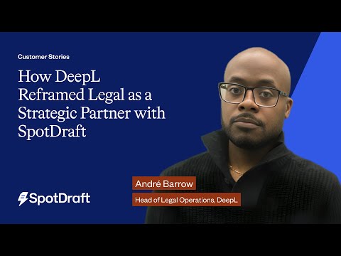 How DeepL Reframed Legal as a Strategic Partner with SpotDraft