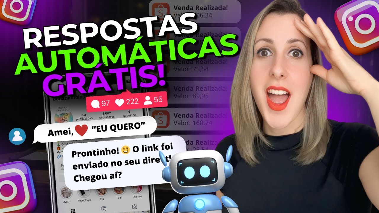 [NOVO]  Como responder os comentários de "EU QUERO" no Automático no Instagram - Ferramenta GRÁTIS!