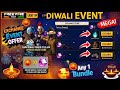 CHOOSE ANY 1 BUNDLE DIWALI EVENT FREE FIRE LUCKY WHEEL EVENT MYSTERY SHOP EVENT FREE FIRE