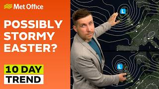 10 Day Trend 01/04/2026 – Low after low for Easter – Met Office weather forecast UK