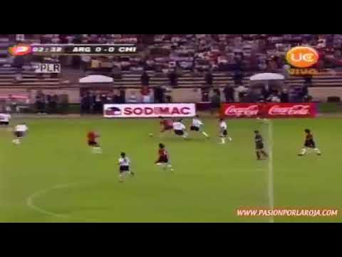 Jorge valdivia vs Argentina 2007 amistoso