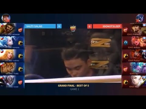 Mobile Legends_SALTY SALAD VS IDONOTSLEEP MACTH 1