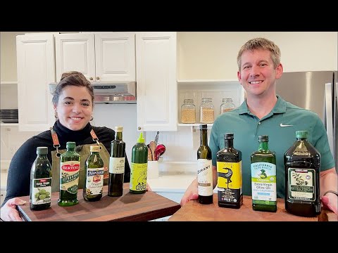 Blind Extra-Virgin Olive Oil Taste Test to Find the BEST Supermarket Oil - LIVE!