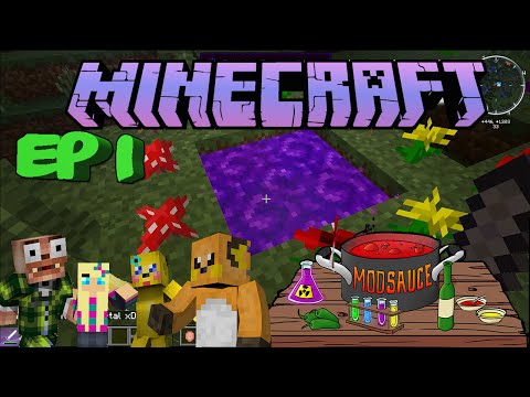 Minecraft: Mod Sauce Server Ep 1: Twilight Forest