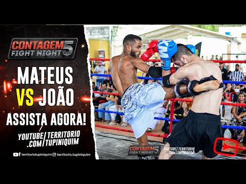 João vs Mateus -  Contagem Fight Night 5