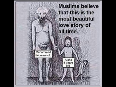 54 Yr. Old Prophet Muhammad Marries 6 Yr Old Girl Islam Advocates Pedophilia  !  #Quran #Polygamy