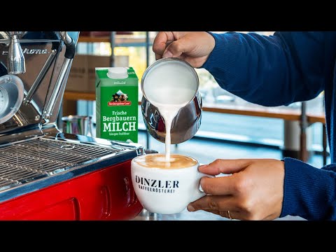 Werden Sie zum Barista: Mit der DINZLER Kaffeerösterei und der Molkerei Berchtesgadener Land
