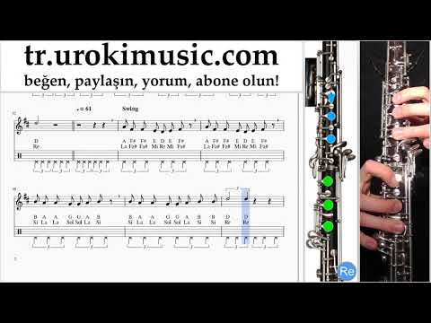 Obua dersleri Imagine Dragons - Next To Me Notalar Eğitim um-ih723