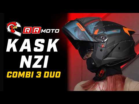 NZI COMBI 3 DUO _ kask szczękowy P/J ECE 22.06 | na miasto i trasę
