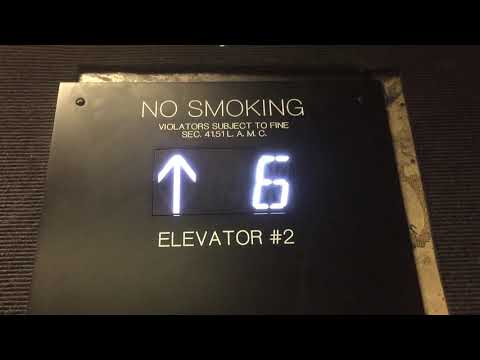 Innovated 1967 OTIS Autotronic Traction Guest Elevators @ Custom Hotel, Playa Vista, CA