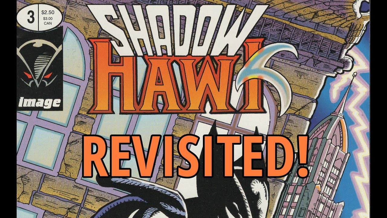 Shadowhawk #3- No Image book has enhanced covers, except Shadowhawk. Every Issue.