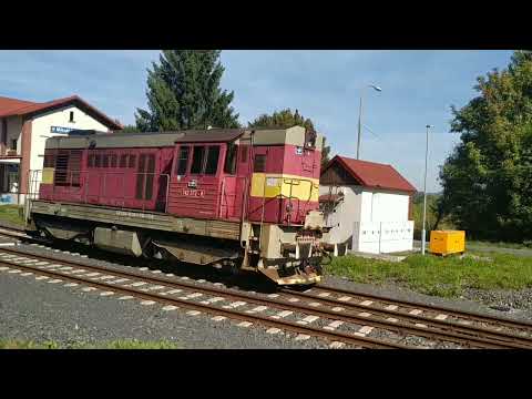 Vlaky Mikulášovice Dolní nádraží 9.9.2023