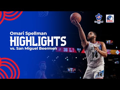 Omari Spellman’s 53 point performance vs. San Miguel Beermen