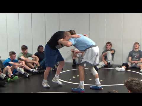 High Crotch, Double Elbow Control, Outside Step, Micah Jordan, Jeff Jordan Camp, July, 2021