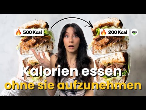 Wie du weniger Kalorien aufnimmst OHNE weniger zu essen 🤯 (wissenschaftlich validiert)