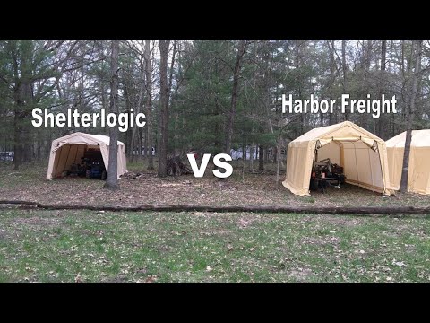 Harbor Freight vs Shelter Logic Shed