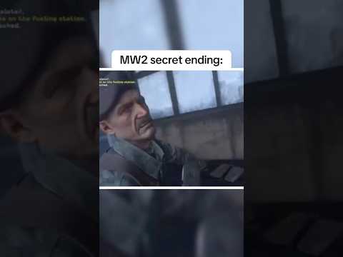 Did You Know MW2 Had A Secret Ending? | Call of Duty Modern Warfare 2