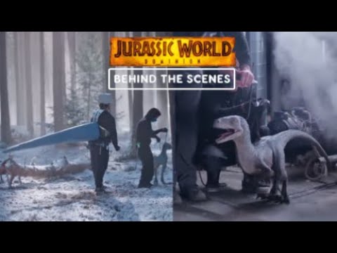 Velociraptor Beta BTS (Behind The Scenes): Jurassic World Dominion