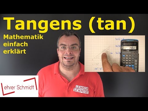 Tangens (tan) - Winkelfunktion | Trigonometrie | Mathematik - einfach erklärt | Lehrerschmidt