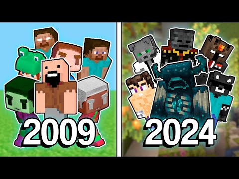 Insane Minecraft Evolution 2009-2023 by LeoDelonge