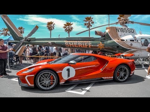 Beach Car Show, Bugatti Fail & Abandoning Mario in the Desert Video