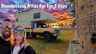 Boondocking 3 Days At A Tiki Bar | DestiantioNow S 4 Ep 41