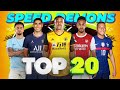 Top 20 Fastest Football Players 2021 (Updated Version)
