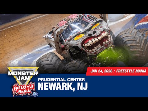 Monster Jam: Newark, NJ - 3 (Full Event) | Jan 24, 2026 | Freestyle Mania