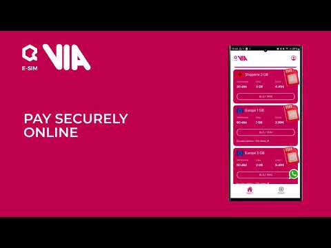 How to Install VIA eSIM Manually on Android via App