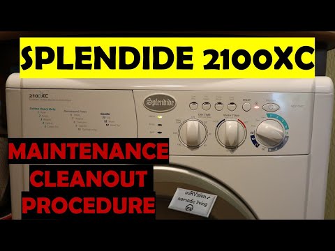 Splendide 2100XC cleanout procedure
