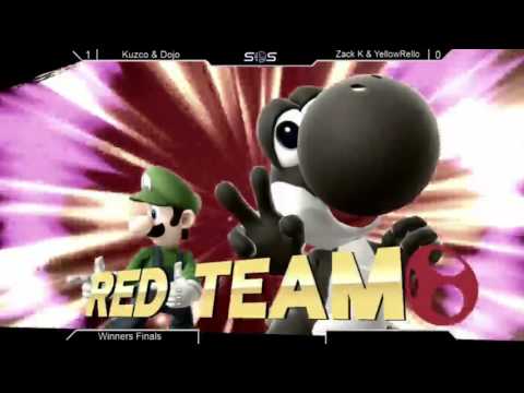 SOS4 Sm4sh Doubles W Finals - Zack K & YellowRello (Red) vs Kuzco & Dojo (Green)