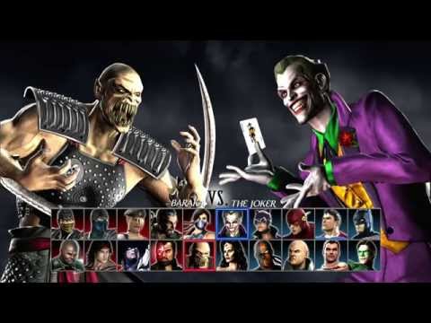 Mortal Kombat vs DC Universe_2-player gameplay part 1