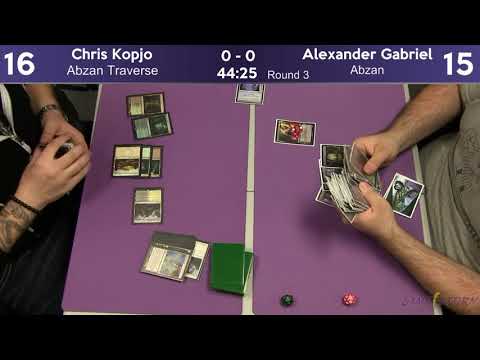 Chris Kopjo Alexander Gabriel - Sunday Night Modern 10/21/18