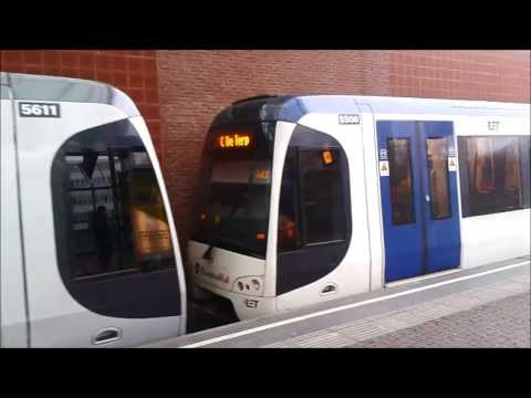RET Metro Combi Type R (SG3+RSG3) op Lijn C - Vertrek Troelstralaan richting De Terp