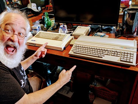 Atari Falcon & SAM Coupe - in the Butter Zone now - 8bit 16bit 32bit Retro Computer Goodness