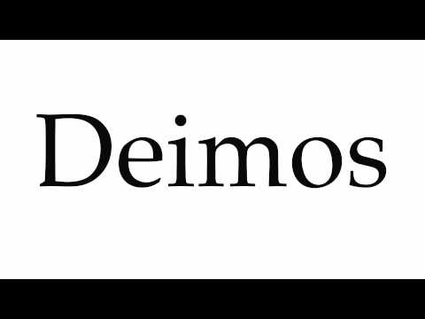 How to Pronounce Deimos