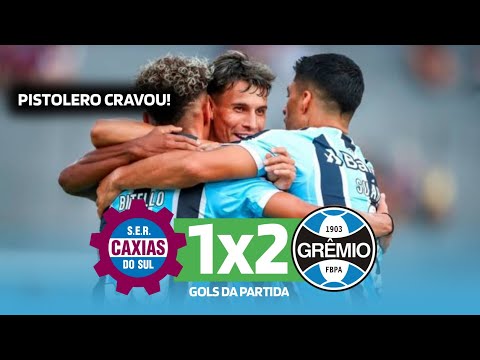 GOLS: Caxias 1 x 2 Grêmio pela 1ª rodada do Campeonato Gaúcho 2023