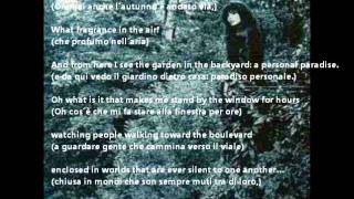Alice - Viali di Solitudine (Boulevards of Solitude) with Lyrics and English Translation