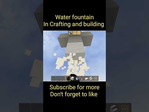 Secret Water Fountain Trick in Crafting & Building