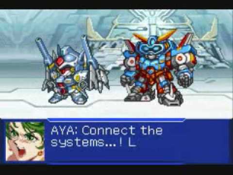GBA Super Robot Taisen Original Generation 2 Team SRX/R-Gun All Attacks