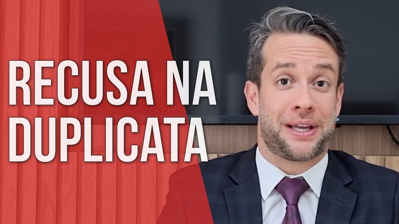 RECUSA NA DUPLICATA - Direito Empresarial