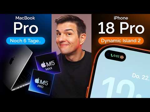 iPhone 18 Pro: Es kommt anders als erwartet! Neue MacBooks nächste Woche?!