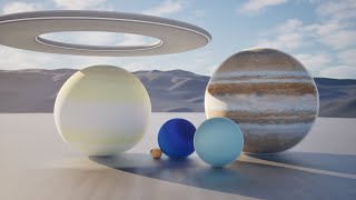 Download lagu Planet Size Comparison 3D | Solar System Planets Bouncing Animation mp3